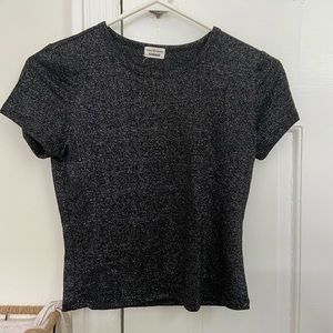 GARAGE Sparkle Sheer Tank